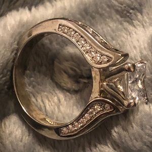 14k Diamonds White Gold Filled